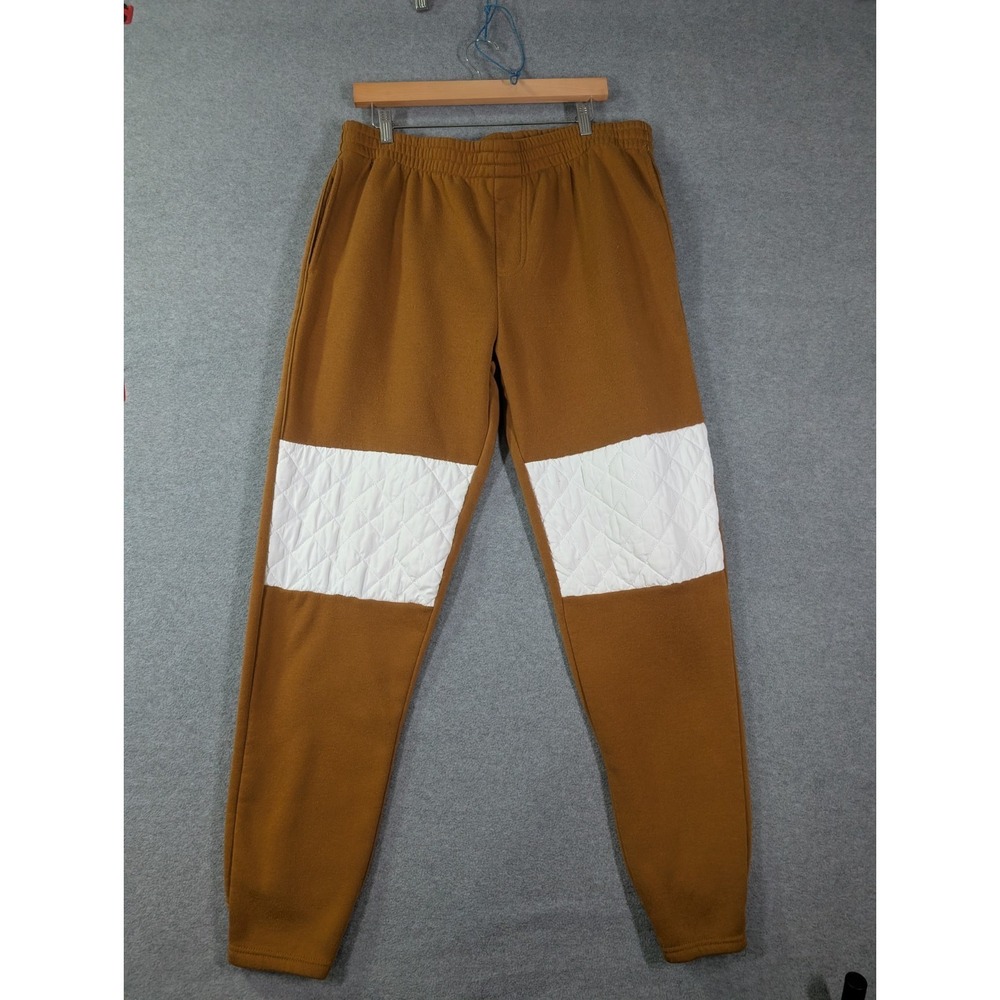 Red Ape 2XL Track Suit Set Quilted Colorblock Bomber Jacket Joggers Y2K Style - Picture 10 of 16